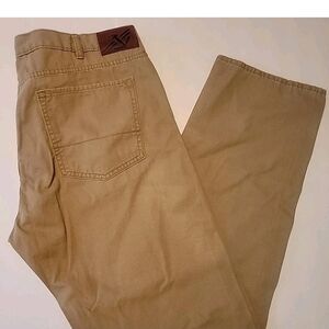 Dockers Khaki Straight Fit Flat Front 'Wear The Pants' 40x32 NWT Khaki Tan
